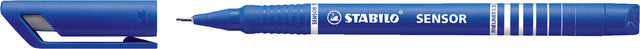 Fineliner STABILO Sensor 189/41 blauw (per 10 stuks)