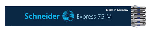 Balpenvulling Schneider Express 75 blauw medium (per 10 stuks)