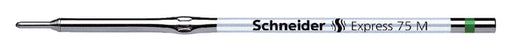 Balpenvulling Schneider Express 75 groen medium (per 10 stuks)