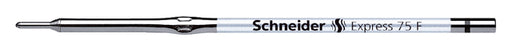 Balpenvulling Schneider Express 75 zwart fijn (per 10 stuks)