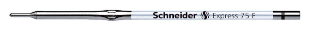 Balpenvulling Schneider Express 75 zwart fijn (per 10 stuks)