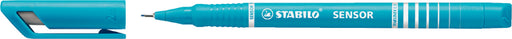 Fineliner STABILO Sensor 189/51 turquoise (per 10 stuks)