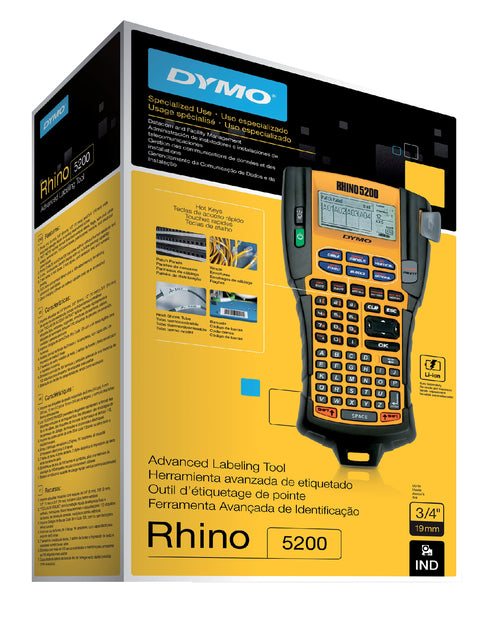 Labelprinter Dymo Rhino pro 5200 ABC
