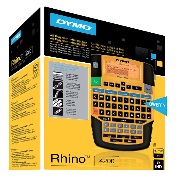 Labelprinter Dymo Rhino 4200 azerty