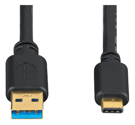 Kabel Hama USB C-A 3.1 0.75 meter zwart