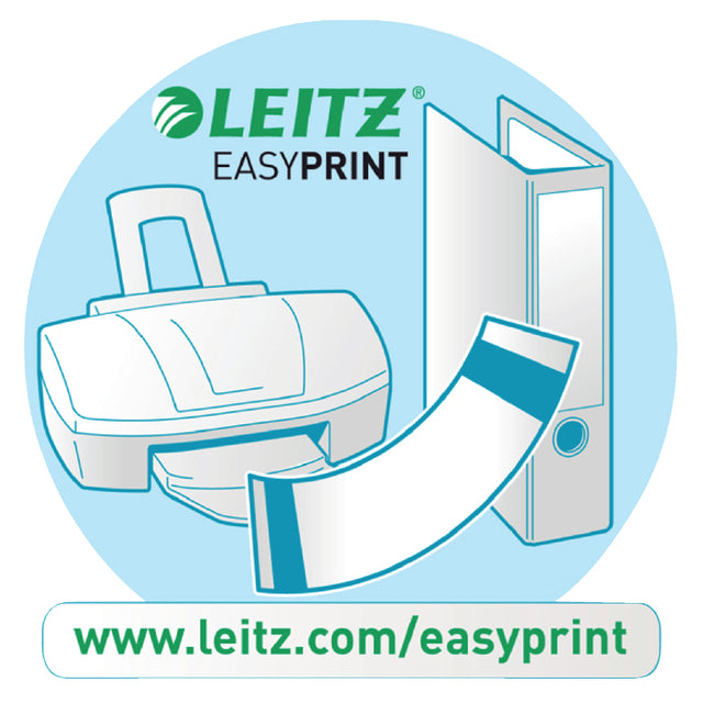 Presentatieringband Leitz SoftClick A4 Maxi 4-rings D-mech 50mm wit