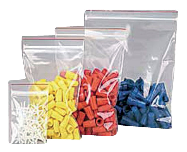 Verpakkingszak IEZZY grip 230x320mm 50mu hersluitbaar 100 stuks