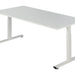 Bureau NPO Pro-Fit instelbaar 120x80cm wit frame wit blad