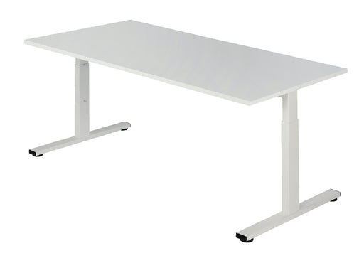 Bureau NPO Pro-Fit vast 120x80cm wit frame wit blad