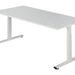 Bureau NPO Pro-Fit instelbaar 160x80cm wit frame wit blad