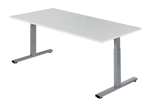 Bureau NPO Pro-Fit vast 160x80cm alu frame wit blad