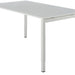Bureau NPO Fyra vaste hoogte 200x100cm wit frame wit blad