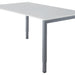 Bureau NPO Fyra instelbaar 120x80cm alu frame wit blad