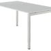 Bureau NPO Fyra instelbaar 160x80cm wit frame wit blad