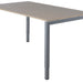 Bureau NPO Fyra vaste hoogte 160x80cm alu frame eiken blad