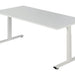 Bureau NPO Pro-Fit vast 180x80cm wit frame wit blad