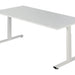 Bureau NPO Pro-Fit instelbaar 200x100cm wit frame wit blad