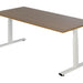 Bureau NPO Pro-Fit vast 200x100cm wit frame noten blad