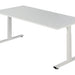 Bureau NPO Pro-Fit vast 200x100cm wit frame wit blad