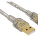Kabel Hama USB mini USB 180cm transparant