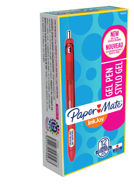 Gelschrijver Paper Mate Inkjoy rood (per 12 stuks)