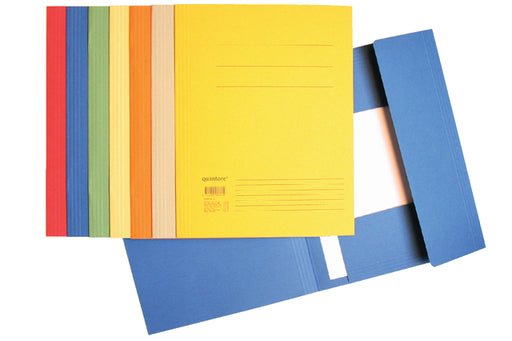 Dossiermap Quantore folio 320gr blauw (per 10 stuks)