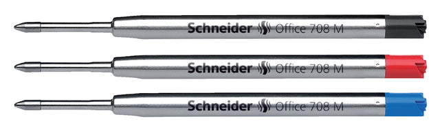 Balpenvulling Schneider Jumbo 7083 tbv Parker blauw medium (per 10 stuks)