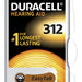 Batterij Duracell Hearing DA312 Ø7,9mm 180mAh 6 stuks