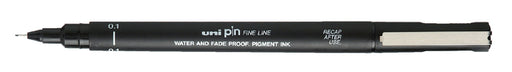 Fineliner Uni-ball Pin 0,1mm zwart (per 12 stuks)