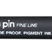 Fineliner Uni-ball Pin 0,4mm zwart (per 12 stuks)