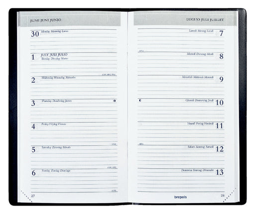 Agendavulling 2023 Brepols Breplan 7dag/1pagina