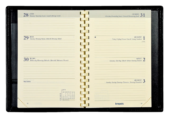 Agendavulling 2023 Brepols Delta 7dag/2pagina's