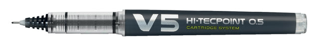 Rollerpen PILOT begreen Hi-Tecpoint V5 0,3mm zwart (per 10 stuks)