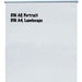 Klemlijst MAUL 30.5x4cm aluminium zelfklevend