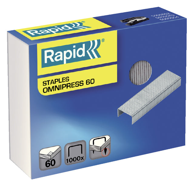 Nieten Rapid Omnipress 60 1000stuks