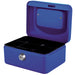 Geldkist Quantore 150x115x80mm blauw