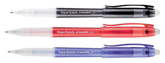Gelschrijver Paper Mate Inkjoy Erasable blauw (per 12 stuks)