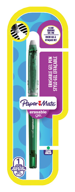 Gelschrijver Paper Mate Inkjoy Erasable groen