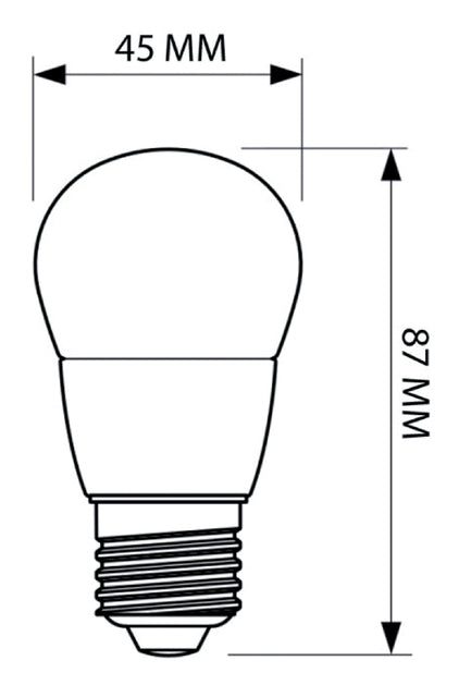 Ledlamp Philips CorePro LEDluster E27 5,5W=40W 470 Lumen
