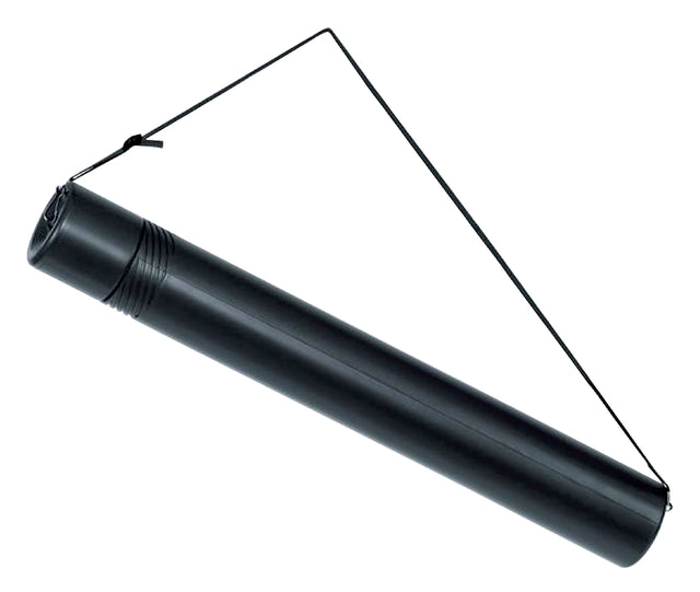 Tekeningkoker Linex zoom 50-90cm doorsnee 6cm zwart