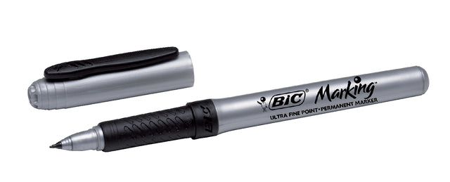 CD marker Bic zwart zeer fijn 0.7mm (per 12 stuks)