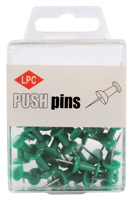 Push pins LPC 40stuks groen
