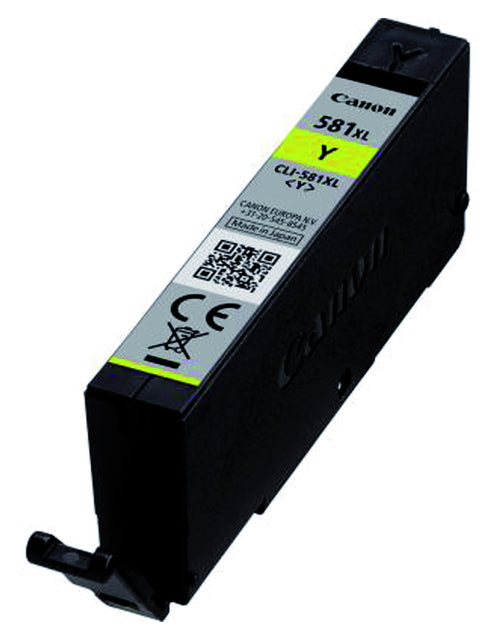 Inkcartridge Canon CLI-581XL geel HC