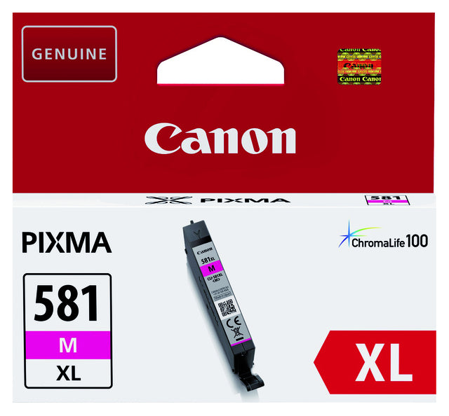 Inktcartridge Canon CLI-581XL rood HC