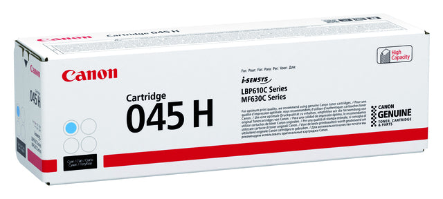 Tonercartridge Canon 045H blauw HC