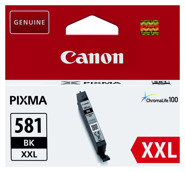 Inktcartridge Canon CLI-581XXL zwart EHC