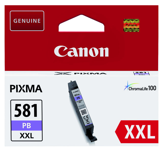 Inktcartridge Canon CLI-581XXL foto blauw EHC