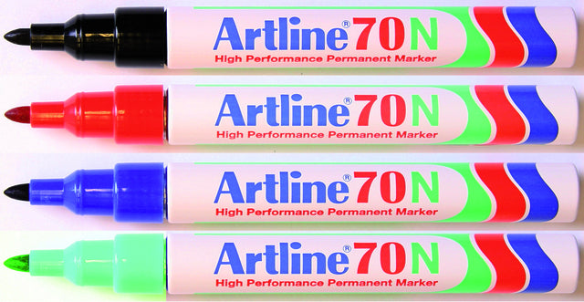 Viltstift Artline 70 rond 1.5mm blauw