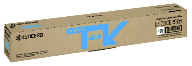 Toner Kyocera TK-8115 blauw