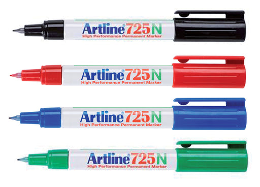 Fineliner Artline 725 rond 0.4mm blauw (per 12 stuks)